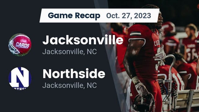 Watch this highlight video of the Jacksonville (NC) football team in its game Recap: Jacksonville  vs. Northside  2023 on Oct 27, 2023