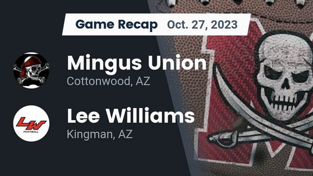 Watch this highlight video of the Mingus (Cottonwood, AZ) football team in its game Recap: Mingus Union  vs. Lee Williams  2023 on Oct 27, 2023