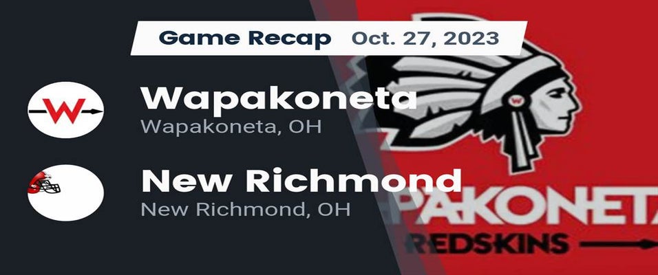 New Richmond vs Football 10/27/2023