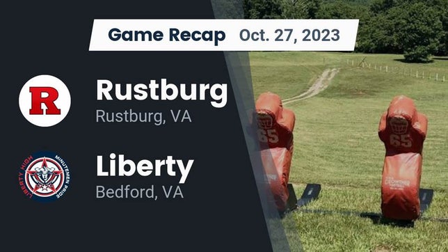 Watch this highlight video of the Rustburg (VA) football team in its game Recap: Rustburg  vs. Liberty  2023 on Oct 27, 2023
