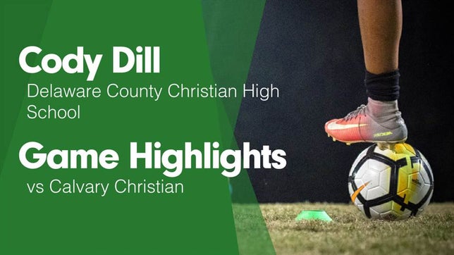 Watch this highlight video of Cody Dill
