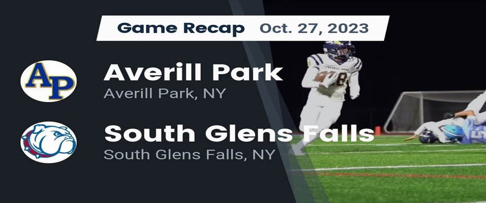 South Glens Falls vs Averill Park Football 10/27/2023