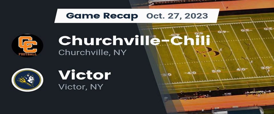 ChurchvilleChili vs Victor Football 10/27/2023