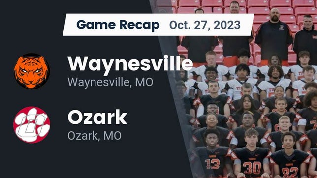 Watch this highlight video of the Waynesville (MO) football team in its game Recap: Waynesville  vs. Ozark  2023 on Oct 27, 2023