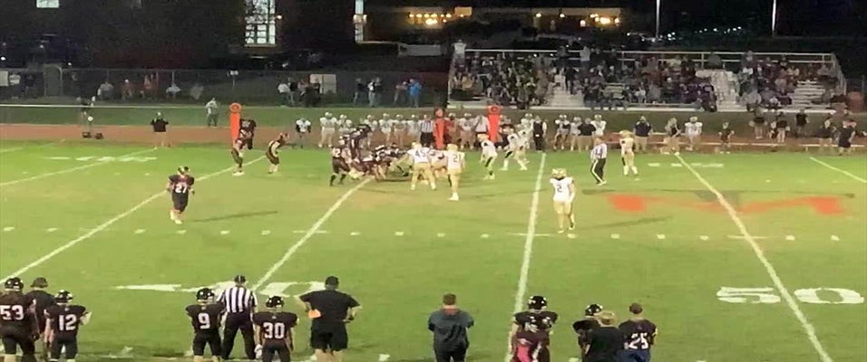 Curwensville vs Tussey Mountain Football 10/27/2023