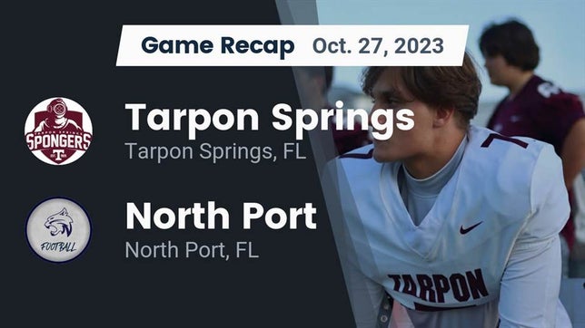 Watch this highlight video of the Tarpon Springs (FL) football team in its game Recap: Tarpon Springs  vs. North Port  2023 on Oct 27, 2023