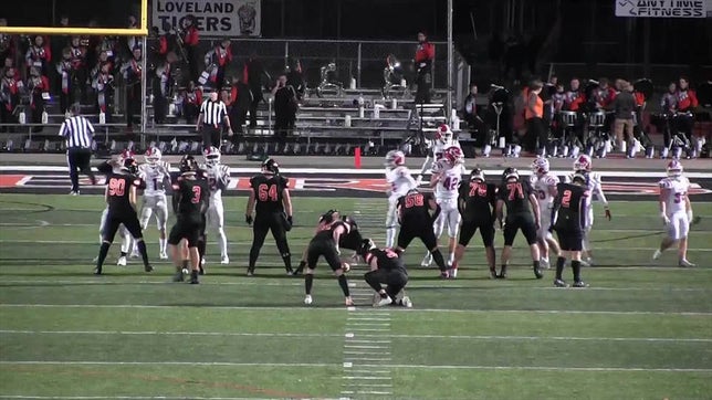 Watch this highlight video of Brady Stidham of the Loveland (OH) football team in its game Kings High School on Oct 27, 2023