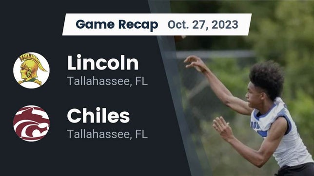 Watch this highlight video of the Lincoln (Tallahassee, FL) football team in its game Recap: Lincoln  vs. Chiles  2023 on Oct 27, 2023