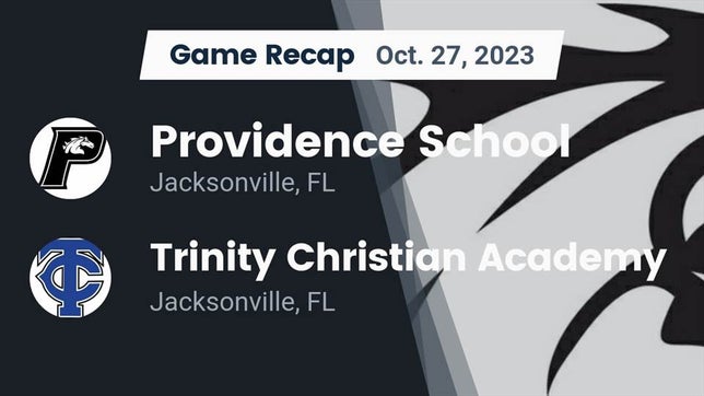 Watch this highlight video of the Providence School (Jacksonville, FL) football team in its game Recap: Providence School vs. Trinity Christian Academy 2023 on Oct 27, 2023