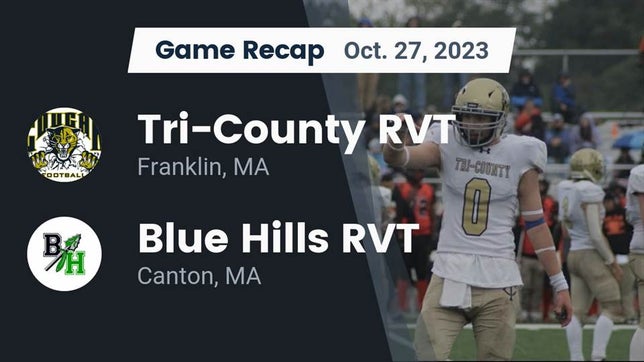 Football Game Recap: Tri-County RVT Cougars vs. Blue Hills RVT Warriors