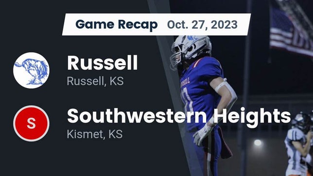 Watch this highlight video of the Russell (KS) football team in its game Recap: Russell  vs. Southwestern Heights  2023 on Oct 27, 2023