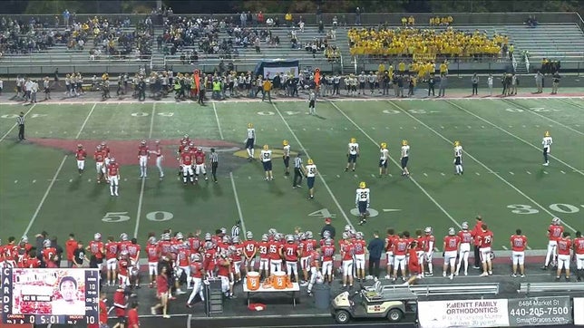 Watch this highlight video of Austin VanHuss of the Mentor (OH) football team in its game St. Ignatius on Oct 27, 2023