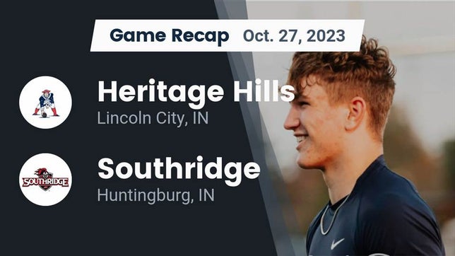Watch this highlight video of the Heritage Hills (Lincoln City, IN) football team in its game Recap: Heritage Hills  vs. Southridge  2023 on Oct 27, 2023