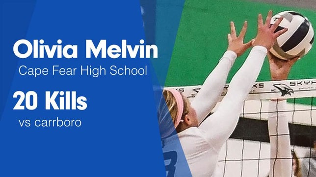 Watch this highlight video of Olivia Melvin