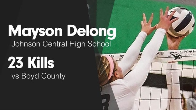 Watch this highlight video of Mayson Delong