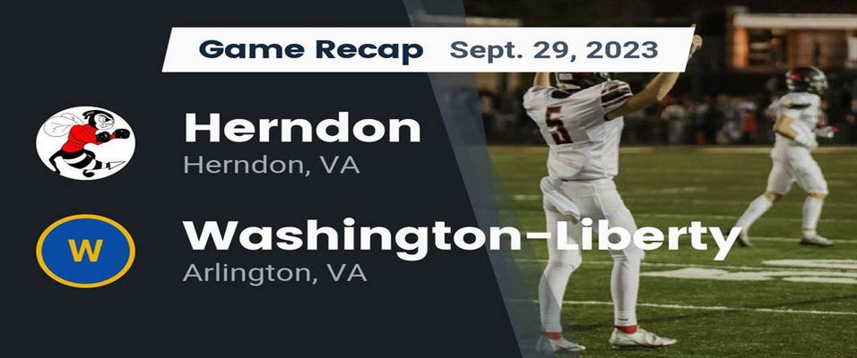 Herndon vs WashingtonLiberty Football 9/29
