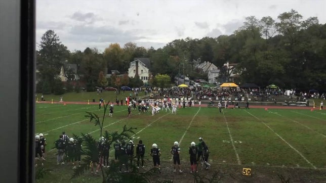 Watch this highlight video of Johnny Sbrega of the Hastings (Hastings on Hudson, NY) football team in its game Irvington High School on Oct 21, 2023