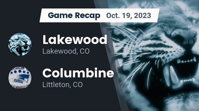 Watch this highlight video of the Lakewood (CO) football team in its game Recap: Lakewood  vs. Columbine  2023 on Oct 19, 2023