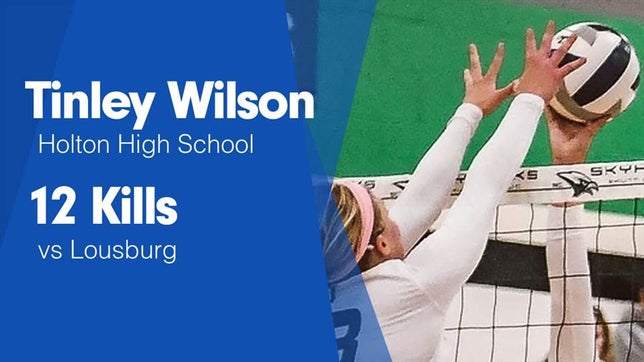 Watch this highlight video of Tinley Wilson