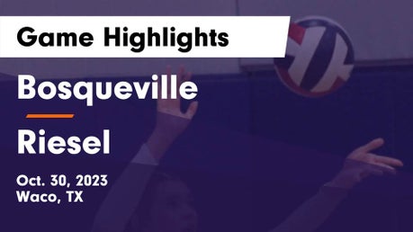 Rosebud-Lott vs Bosqueville | Volleyball | 11/7/2023