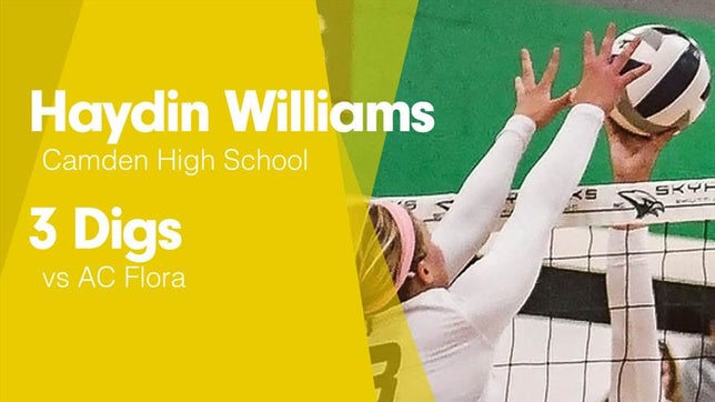 Watch this highlight video of Haydin Williams