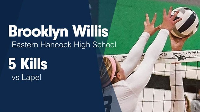 Watch this highlight video of Brooklyn Willis