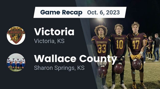 Watch this highlight video of the Victoria (KS) football team in its game Recap: Victoria  vs. Wallace County  2023 on Oct 6, 2023