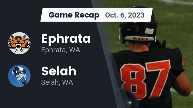 Watch this highlight video of the Ephrata (WA) football team in its game Recap: Ephrata  vs. Selah  2023 on Oct 6, 2023