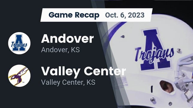 Watch this highlight video of the Andover (KS) football team in its game Recap: Andover  vs. Valley Center  2023 on Oct 6, 2023