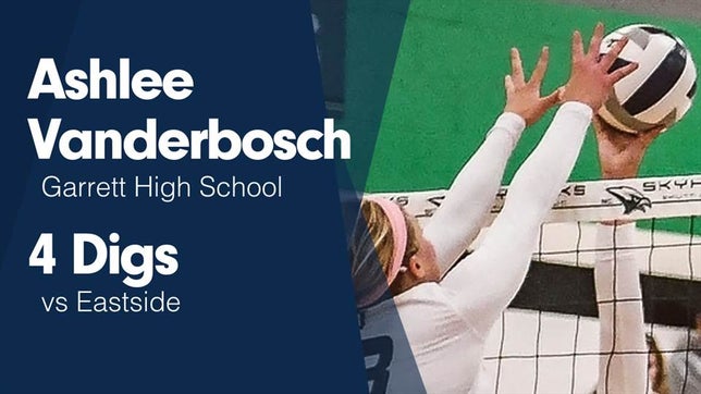 Watch this highlight video of Ashlee Vanderbosch