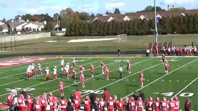 Watch this highlight video of Gavin Lettenberger of the Manitowoc Lincoln (Manitowoc, WI) football team in its game Green Bay East High School on Oct 7, 2023
