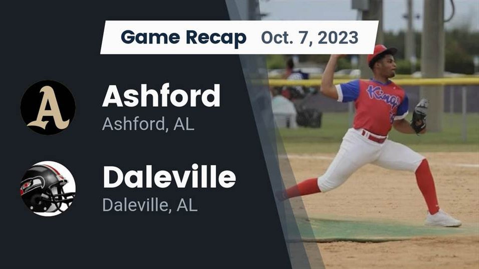 Daleville vs Ashford Football 10/6/2023