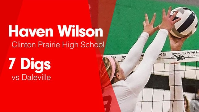 Watch this highlight video of Haven Wilson