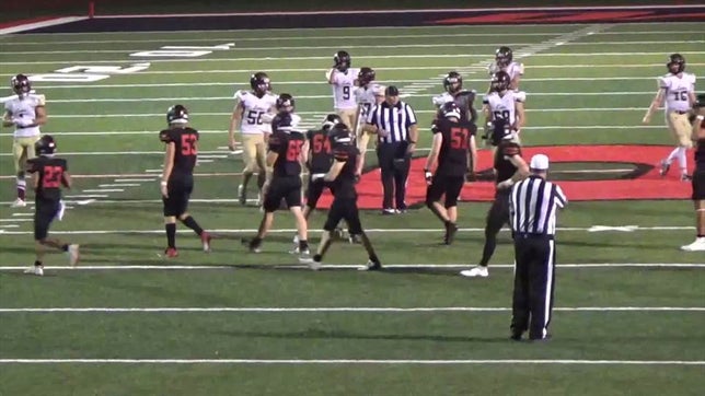 Watch this highlight video of Cameron Miller of the Rossville (KS) football team in its game Silver Lake High School on Sep 29, 2023