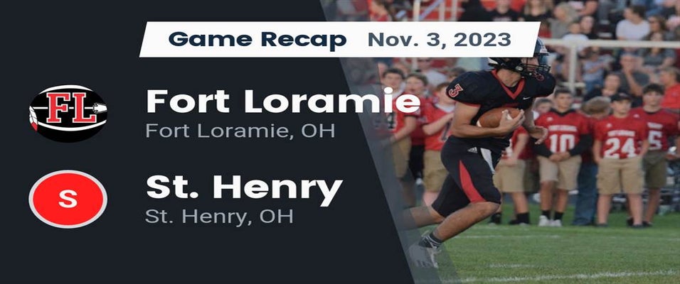 St. Henry vs Fort Loramie Football 11/3/2023