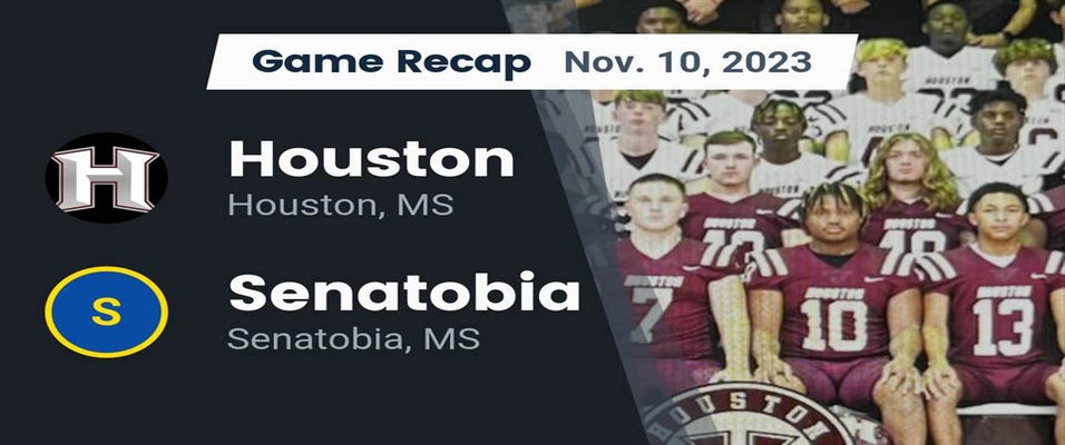 Senatobia vs Houston Football 11/10/2023