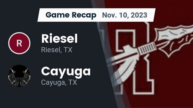 Watch this highlight video of the Riesel (TX) football team in its game Recap: Riesel  vs. Cayuga  2023 on Nov 10, 2023