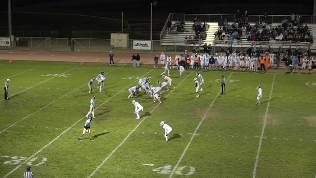 Watch this highlight video of Ryan Mccalmont of the Linfield Christian (Temecula, CA) football team in its game Quartz Hill High School on Nov 10, 2023