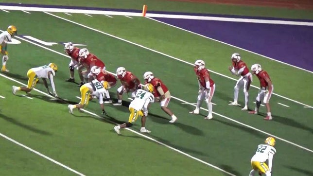 Watch this highlight video of Aiden Ysaguirre of the New Deal (TX) football team in its game West Texas High School on Nov 9, 2023