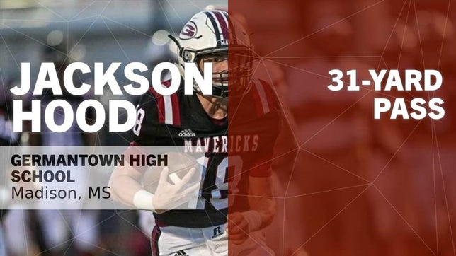 Watch this highlight video of Jackson Hood