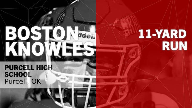 Watch this highlight video of Boston Knowles