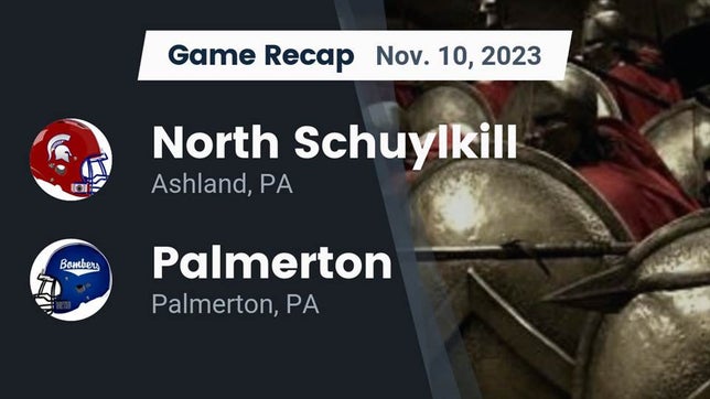 Watch this highlight video of the North Schuylkill (Ashland, PA) football team in its game Recap: North Schuylkill  vs. Palmerton  2023 on Nov 10, 2023