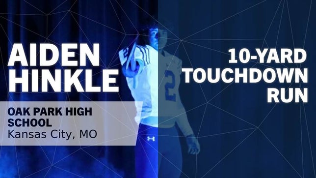 Watch this highlight video of Aiden Hinkle