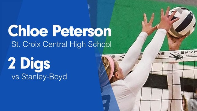 Watch this highlight video of Chloe Peterson