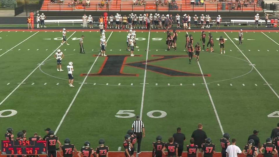Kaukauna vs Appleton North Football 9/29/2023