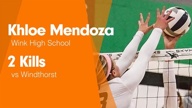 Watch this highlight video of Khloe Mendoza