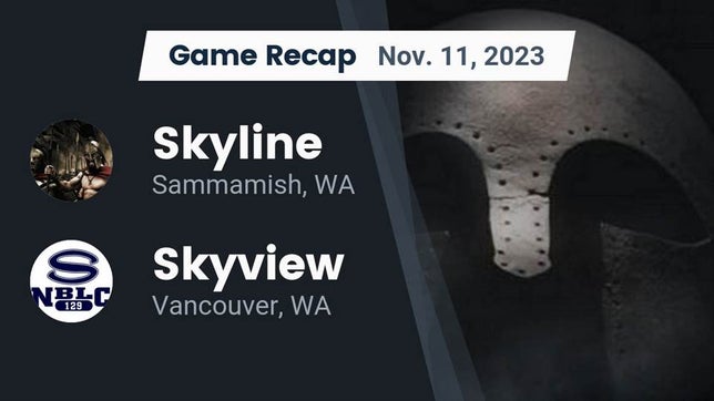 Watch this highlight video of the Skyline (Sammamish, WA) football team in its game Recap: Skyline   vs. Skyview  2023 on Nov 11, 2023