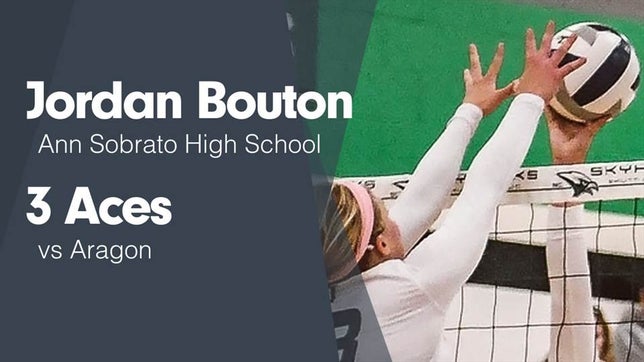 Watch this highlight video of Jordan Bouton