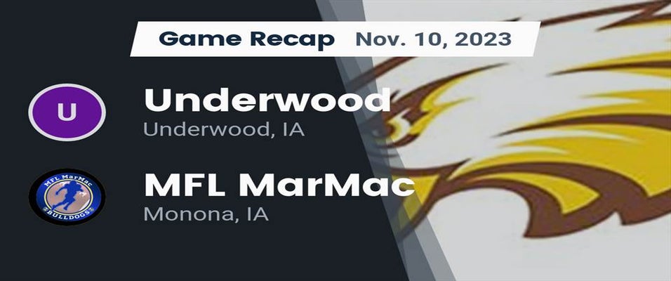MFL MarMac vs Underwood Football 11/10/2023