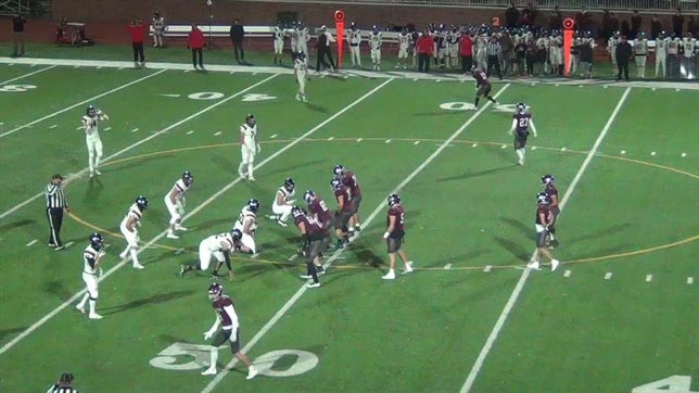 Watch this highlight video of Trenton Kern of the Great Bend (KS) football team in its game Salina Central High School on Oct 27, 2023